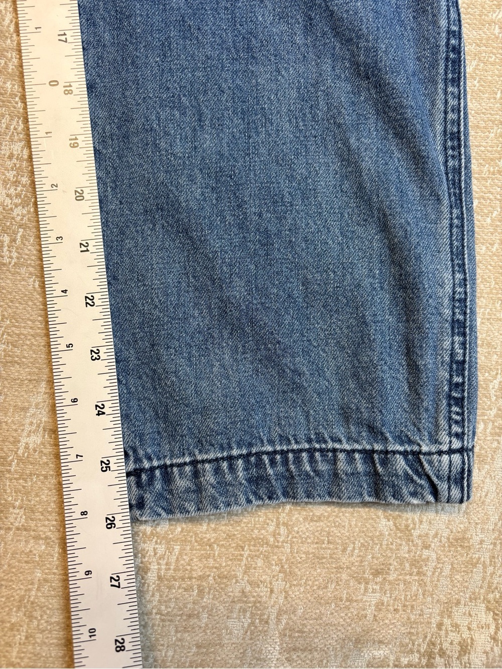 Old Navy Denim Utility Jean Jumpsuit Long Sleeve Medium Wash Size M EUC - Picture 5 of 12